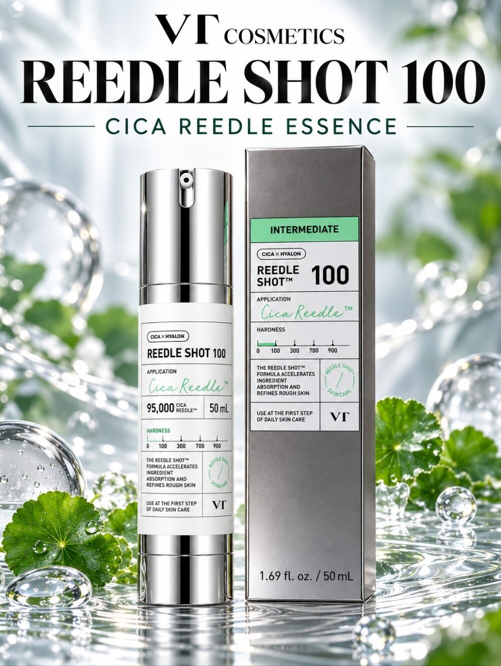 VT Cosmetics Reedle Shot 100 Cica Reedle Essence